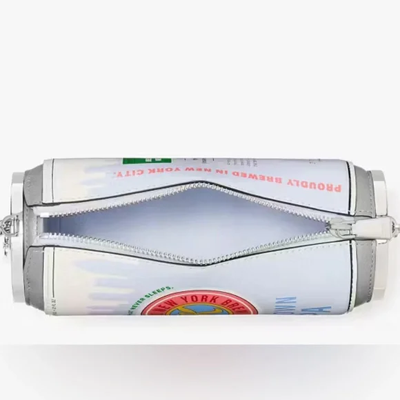 KATE SPADE SNACK TIME METALLIC POCHETTE - Picture 4 of 7